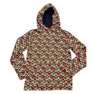 Under Armour Pullover Hoodie with Front Kangaroo Pocket, Multi Colored, Size YMD